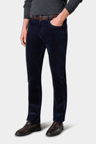Pantalon 5 poches en velours Jerem – vue 5