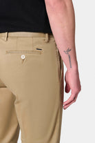 Pantalon classique à pince stretch Jerem, ceinture sartoriale, poches italiennes