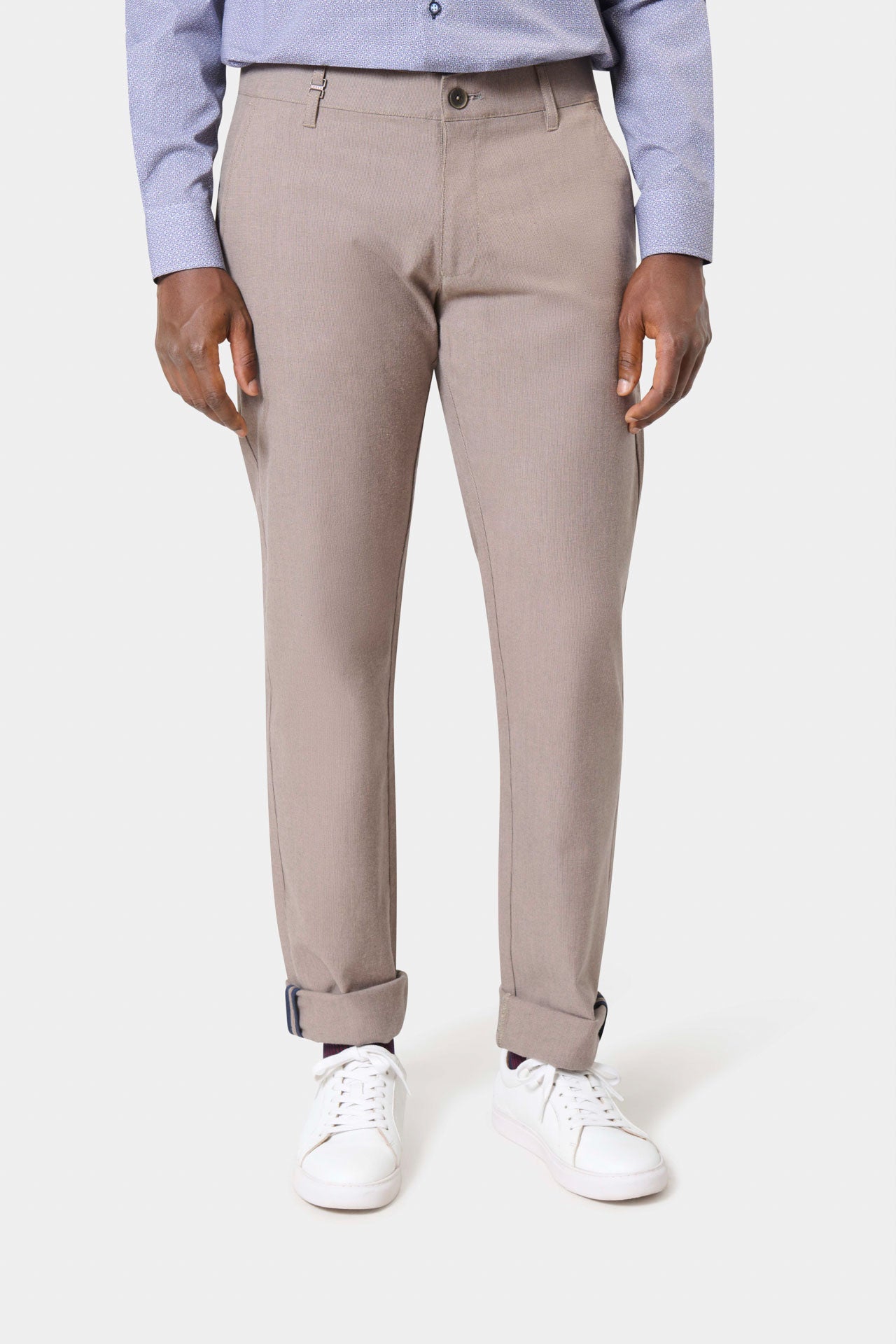 Pantalon décontracté en rayure subtile — Jerem Paris