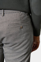 Pantalón de pinzas de sarga con cordón ajustable Jerem – vista 3