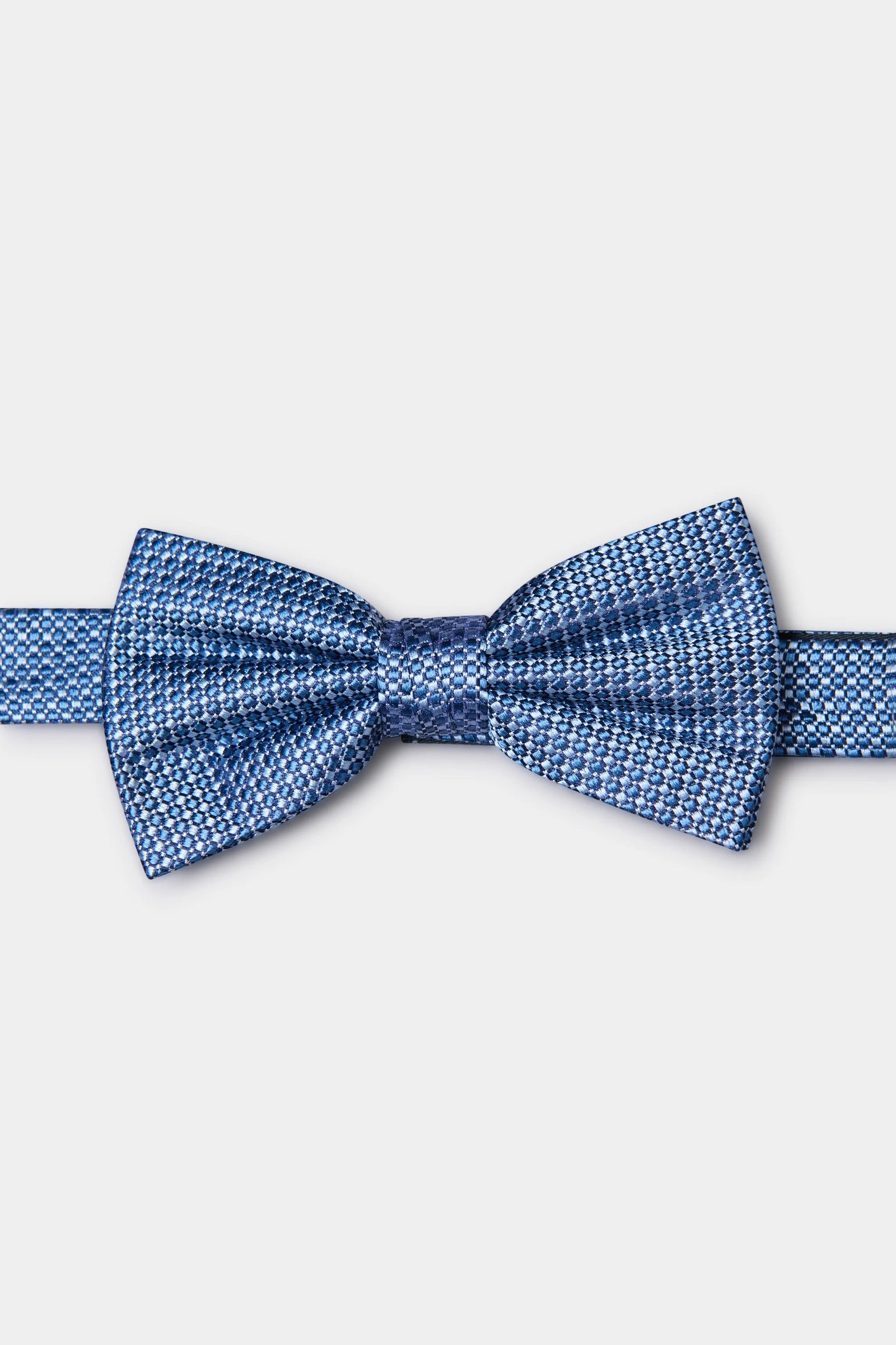 Noeud papillon à micro-motif géométrique Jerem