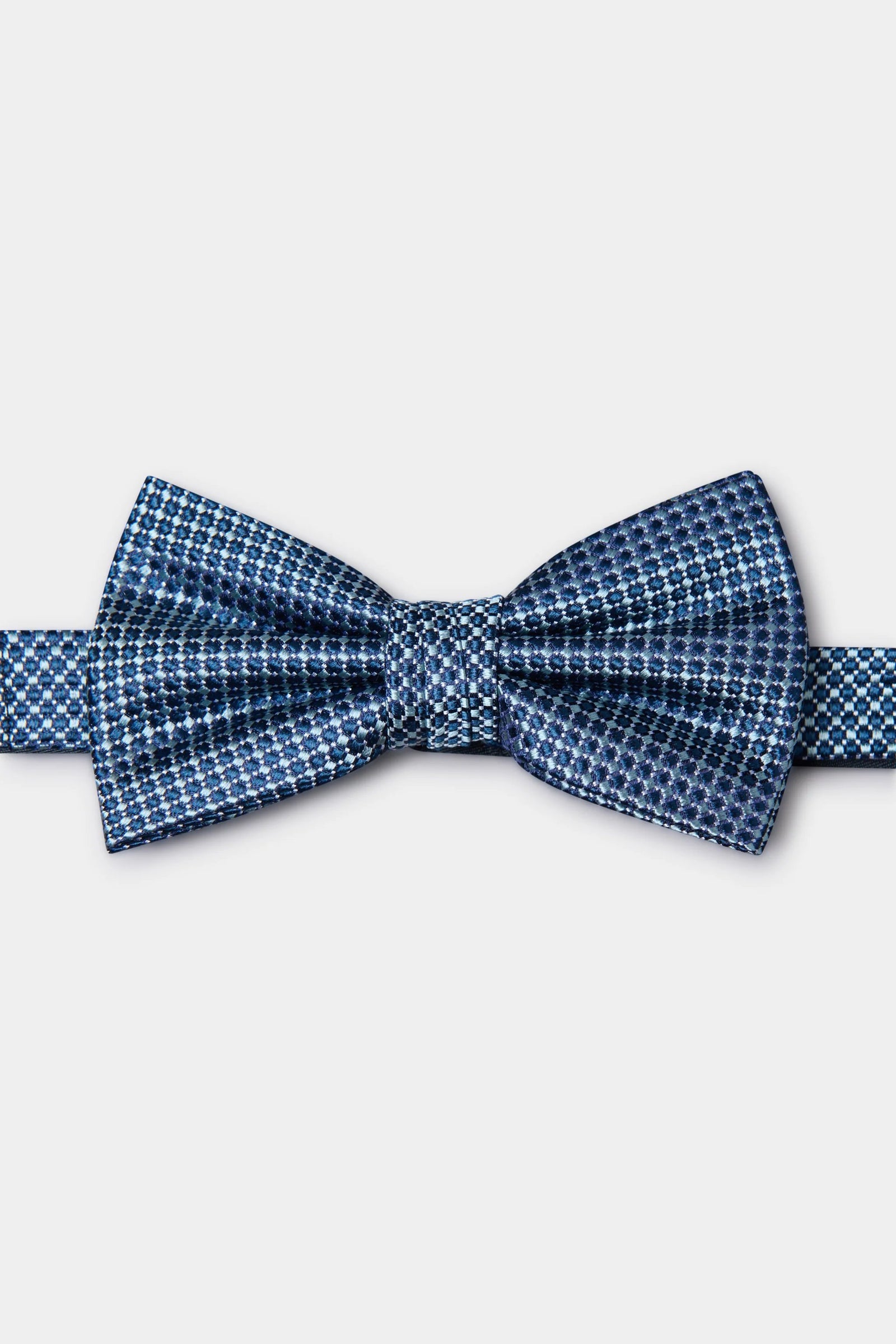 Noeud papillon à micro-motif géométrique Jerem