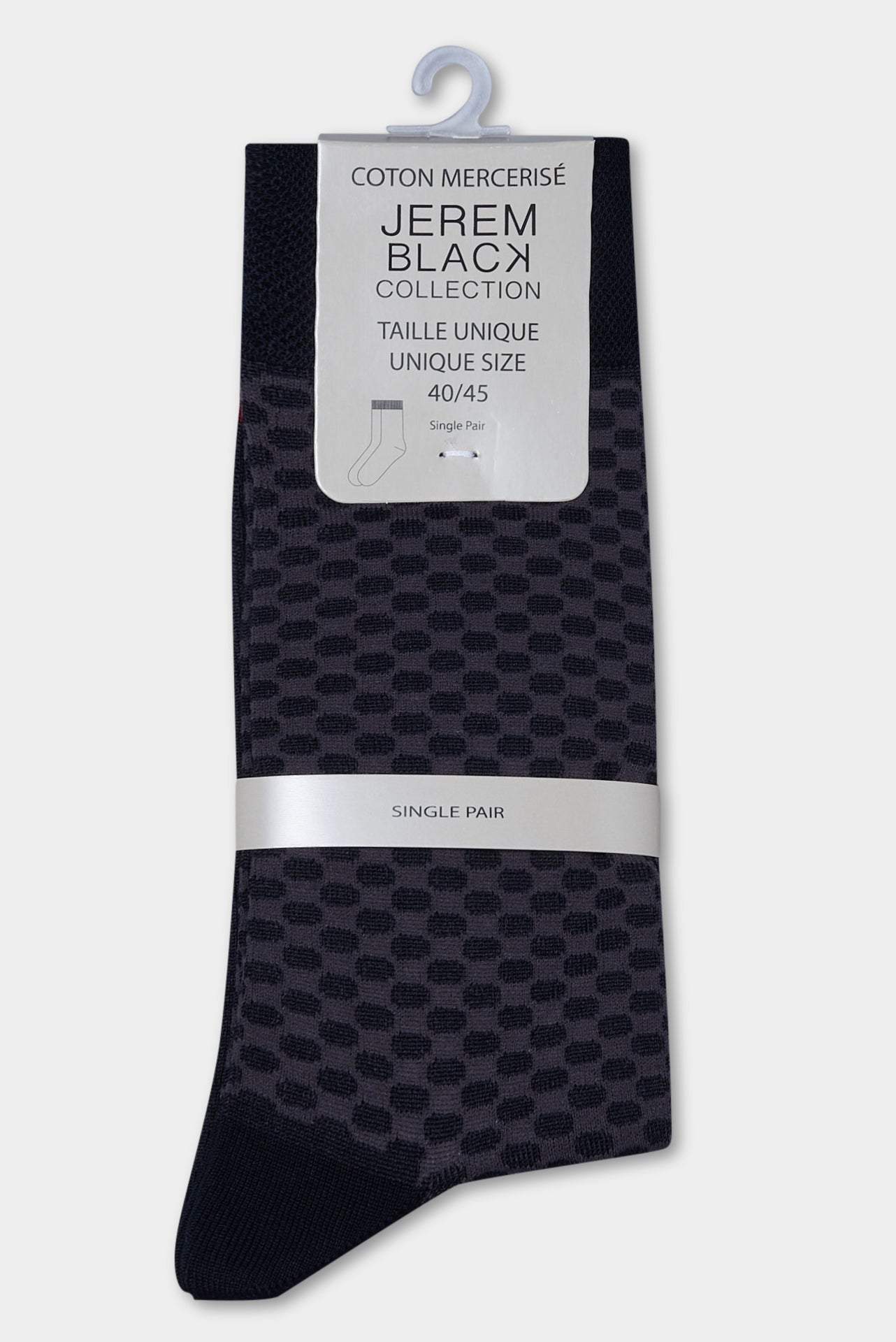 Chaussettes fantaisies en coton mercerisé Jerem