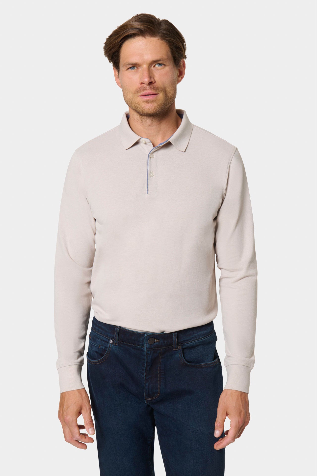 Polo falco col classique Falco — vue de trois-quarts