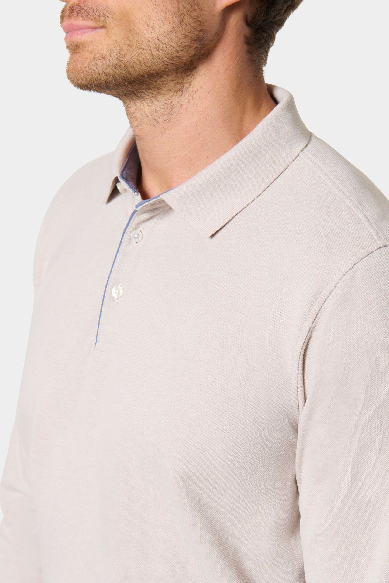 Polo falco col classique Falco — col et finitions