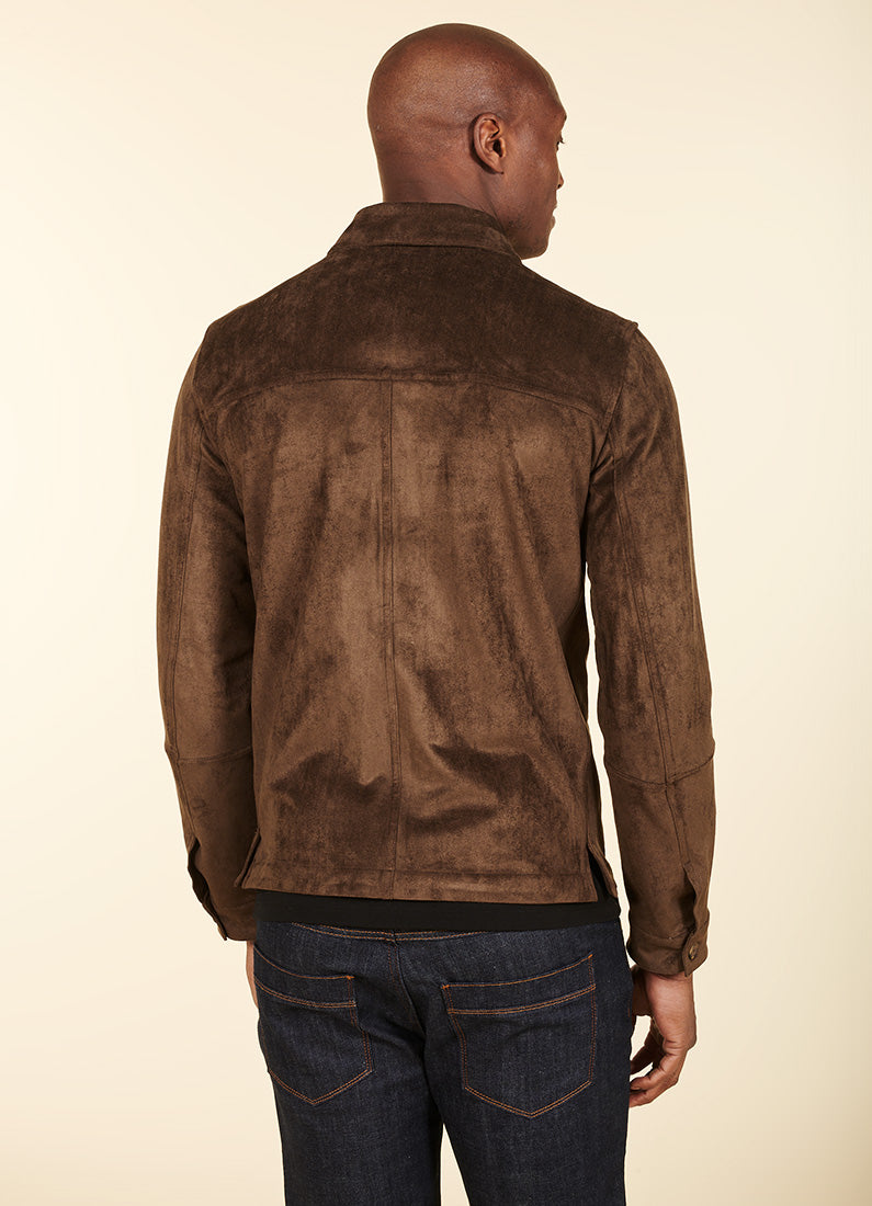 Surchemise en toile de lin swany Jerem, poche poitrine vue 9