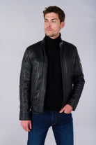 Blouson aviateur en cuir Jerem