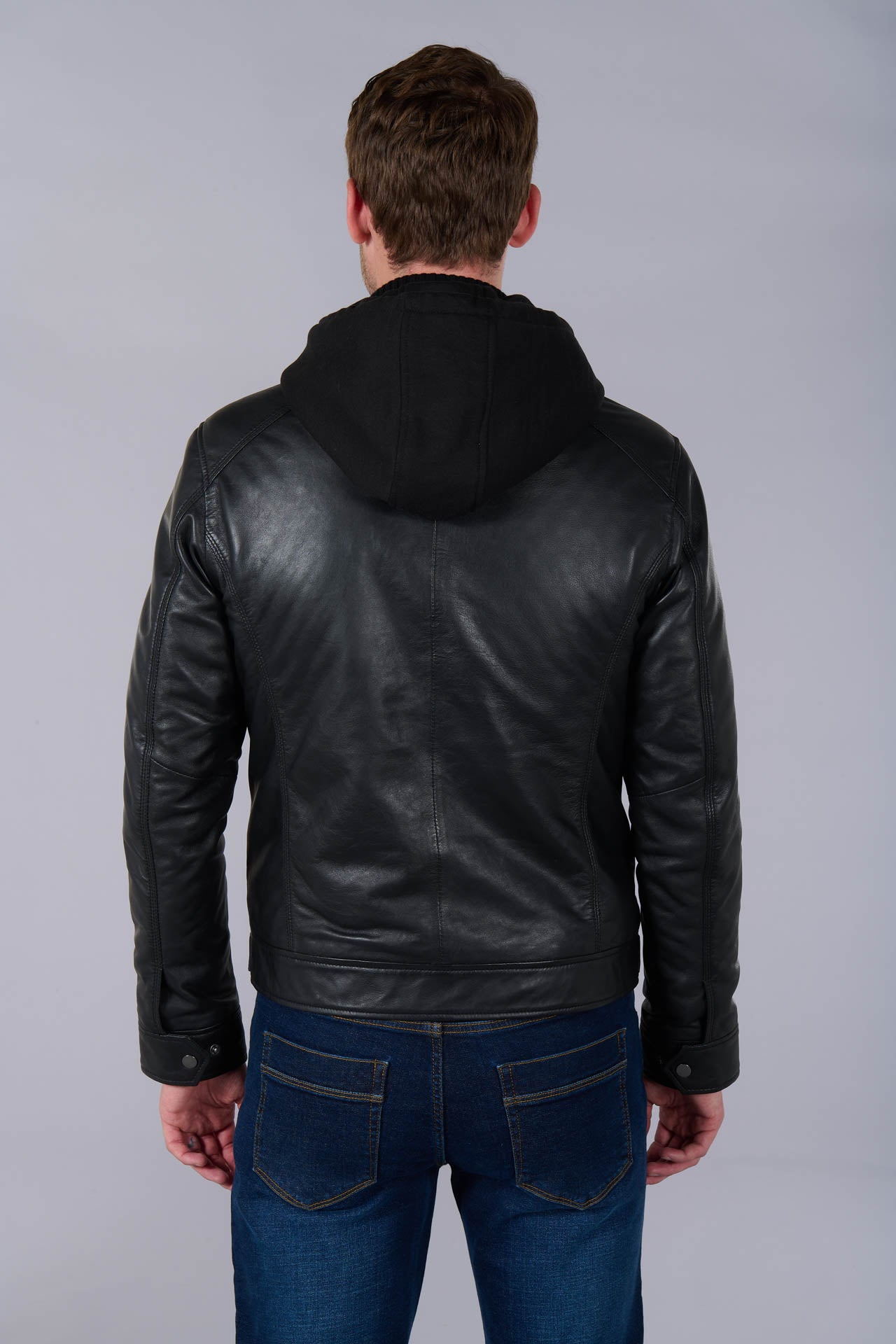 Blouson aviateur, cuir Jerem