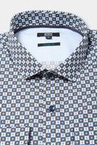 Chemise imprimée motifs fantaisie ajustée Jerem, coupe ajustée