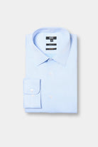 Chemise texturée en pur coton sans repassage coupe droite Jerem, col classique, coupe droite, sans repassage