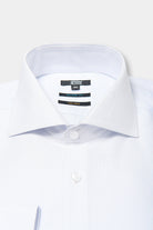 Chemise texturée, coton col italien sans repassage coupe ajustée Jerem, sans repassage, coupe ajustée