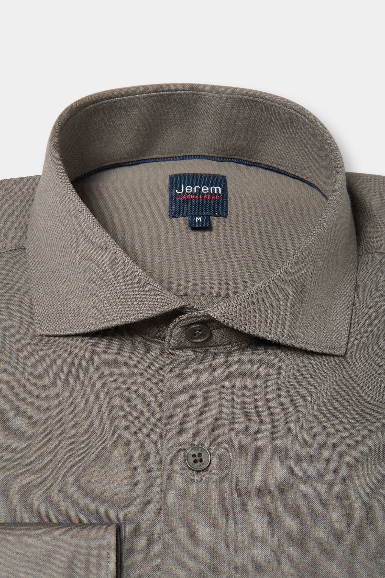 Camisa de punto jersey premium de corte cómodo, Jerem