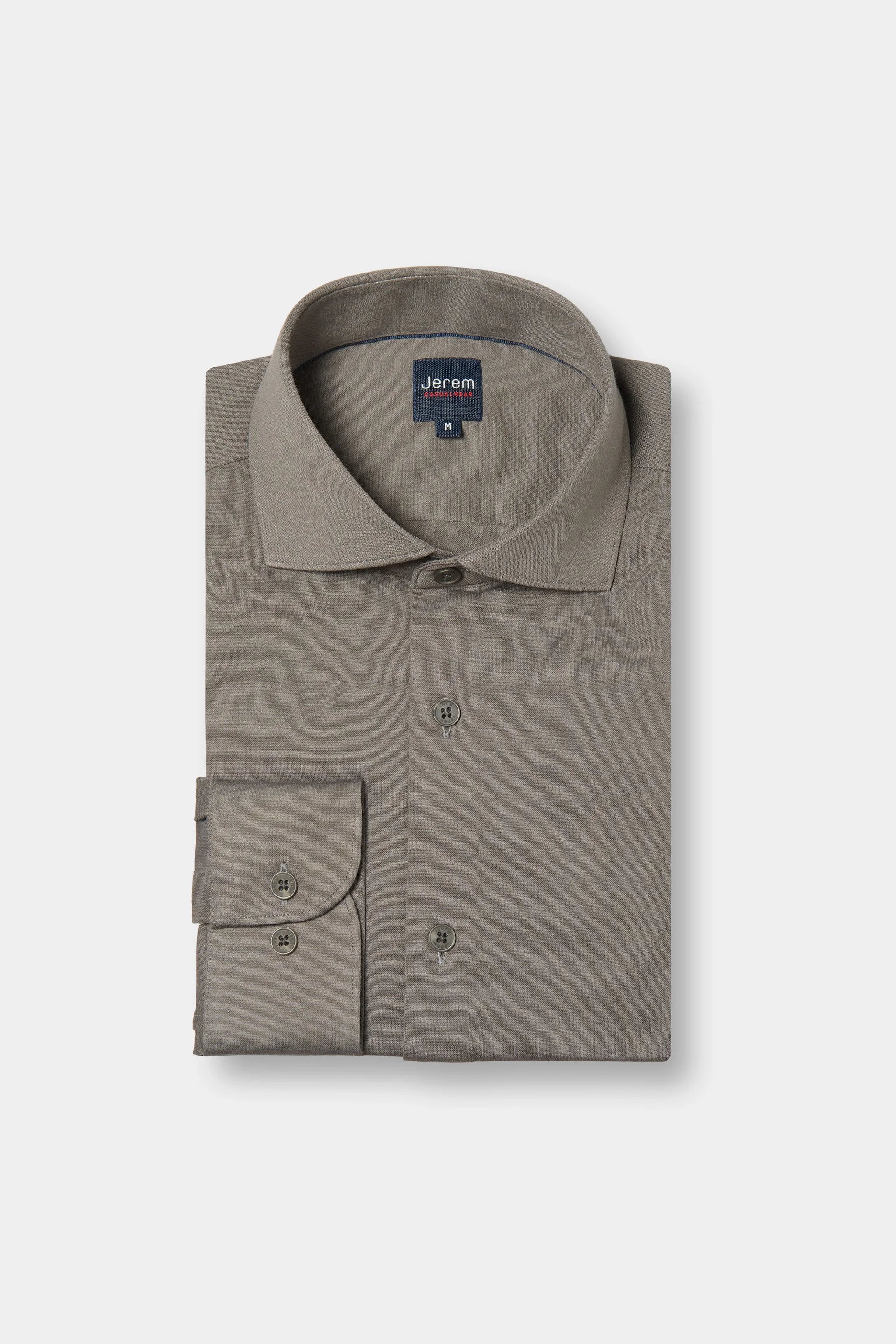 Camisa cómoda de punto jersey premium de Jerem, corte cómodo