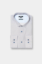 Chemise imprimée motifs géométriques coupe ajustée Jerem, coupe ajustée