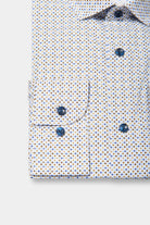 Chemise imprimée motifs géométriques Jerem, coupe ajustée
