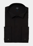 Cutaway collar dress shirt in tailored-fit cotton poplin by Jerem, slim fit