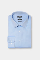 Chemise rayures en biais en coton sans repassage comfort fit Jerem, col classique, coupe droite, sans repassage