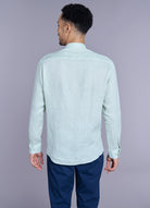 Lin col officier regular fit — Chemise Jerem vue 15