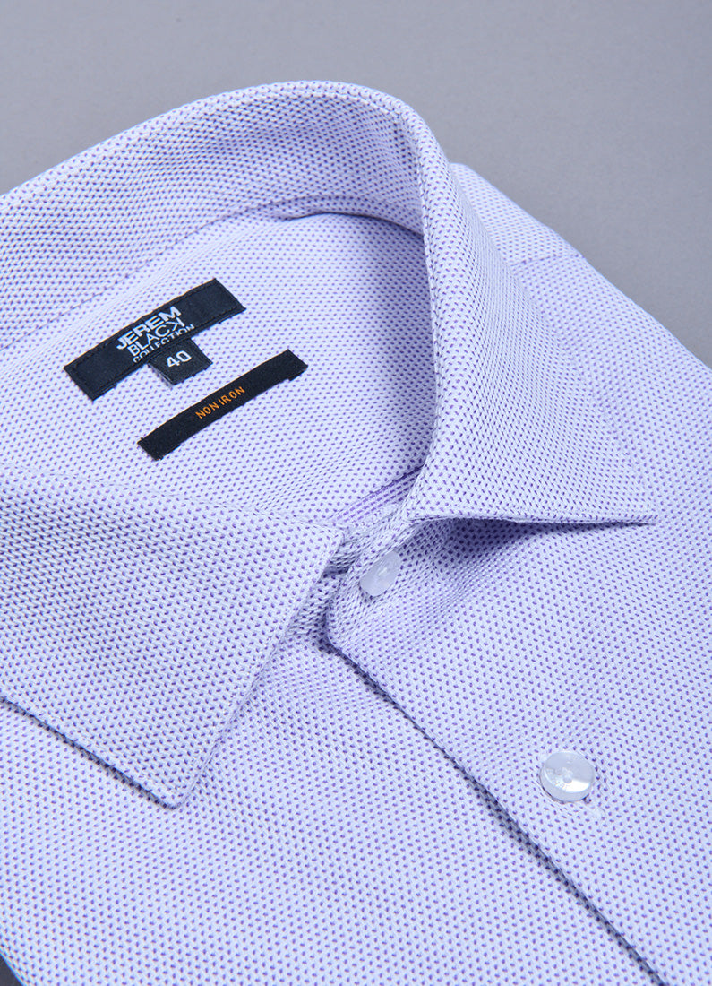 Chemise texturée Jerem, manches courtes