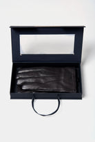 Gants en cuir grainé gadeers Jerem Paris, porté