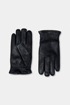 Gants en cuir grainé gadeers Jerem Paris, vue de détail