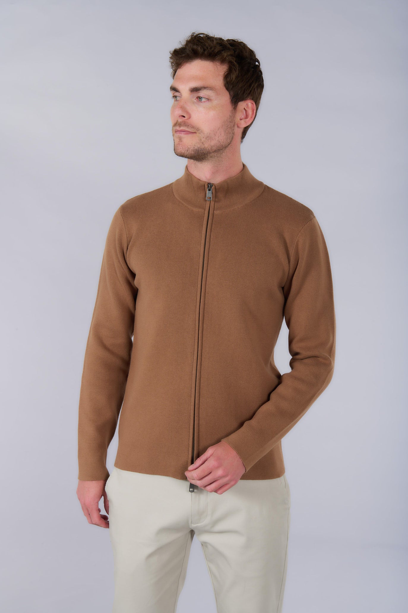 Gilet col cheminée zippé costi Jerem