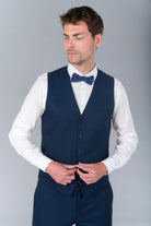 Subtle houndstooth stretch waistcoat by Jerem