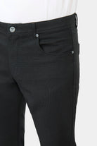 Pantalon cinq poches Jerem, coupe droite, poches plaquées surpiquées