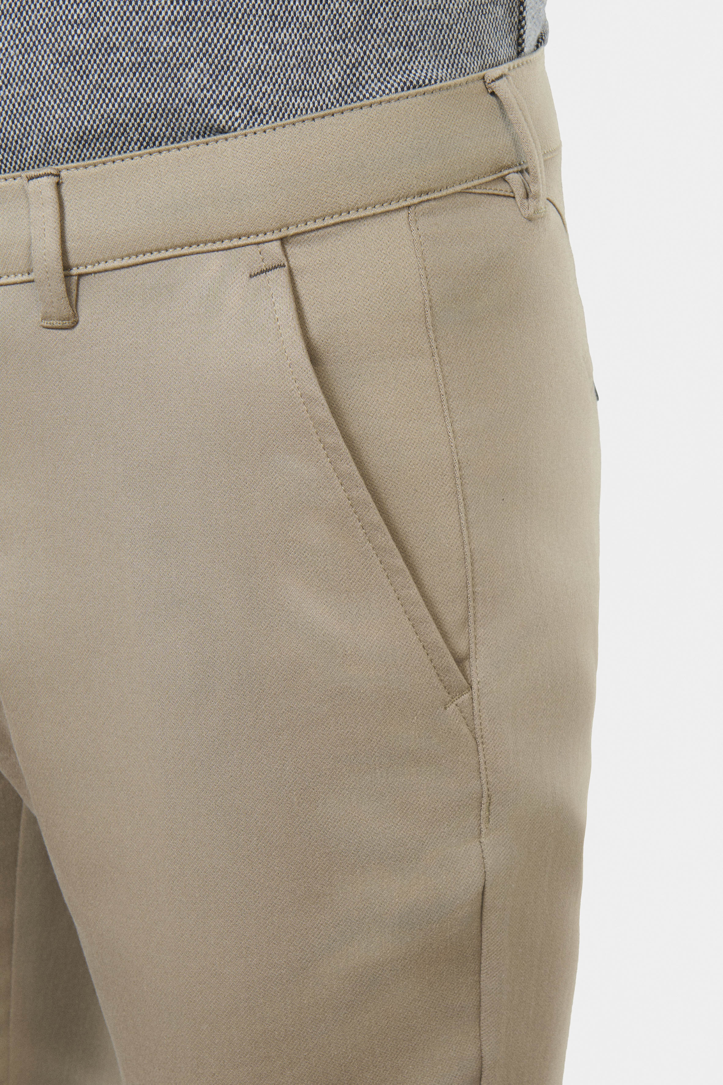 Pantalón de vestir en tricotina elástica, Jerem