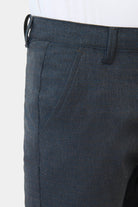Pantalon de ville, pépita chiné stretch Jerem, poches italiennes