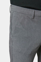 Minimalist trousers in stretch semi-plain twill, Jerem