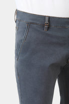 Pantalon décontracté, gabardine stretch lavée Jerem, poches italiennes