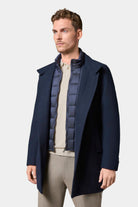 Manteau Jerem, coupe droite, simple boutonnage