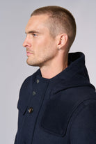 Manteau capuche mi-long Jerem vue 2