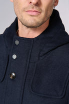 Manteau capuche mi-long Jerem vue 3
