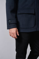 Manteau mi-long col chemise Jerem, col chemise vue 6