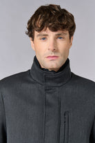 Manteau col montant mi-long Jerem vue 2