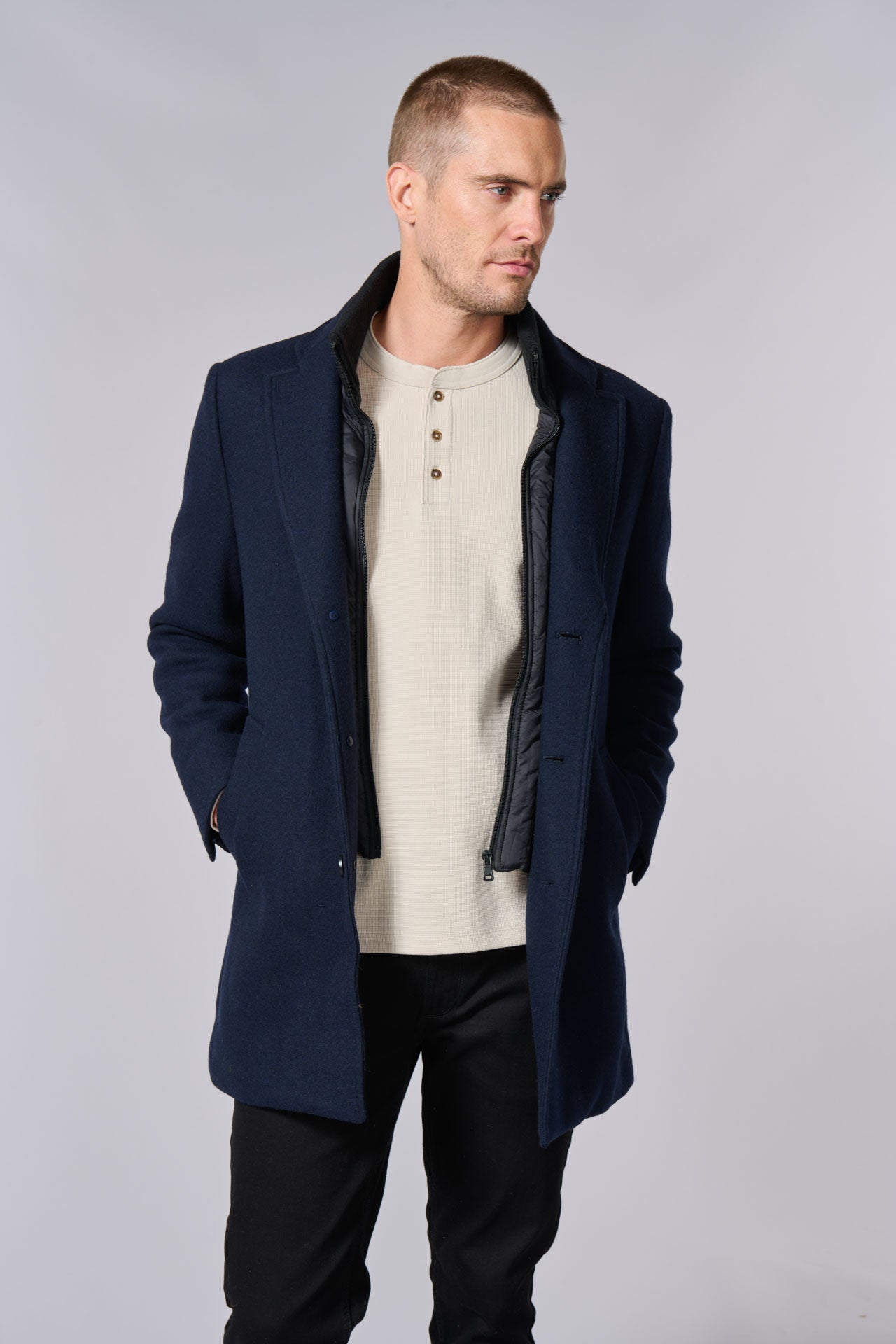 Manteau col tailleur Jerem vue 6