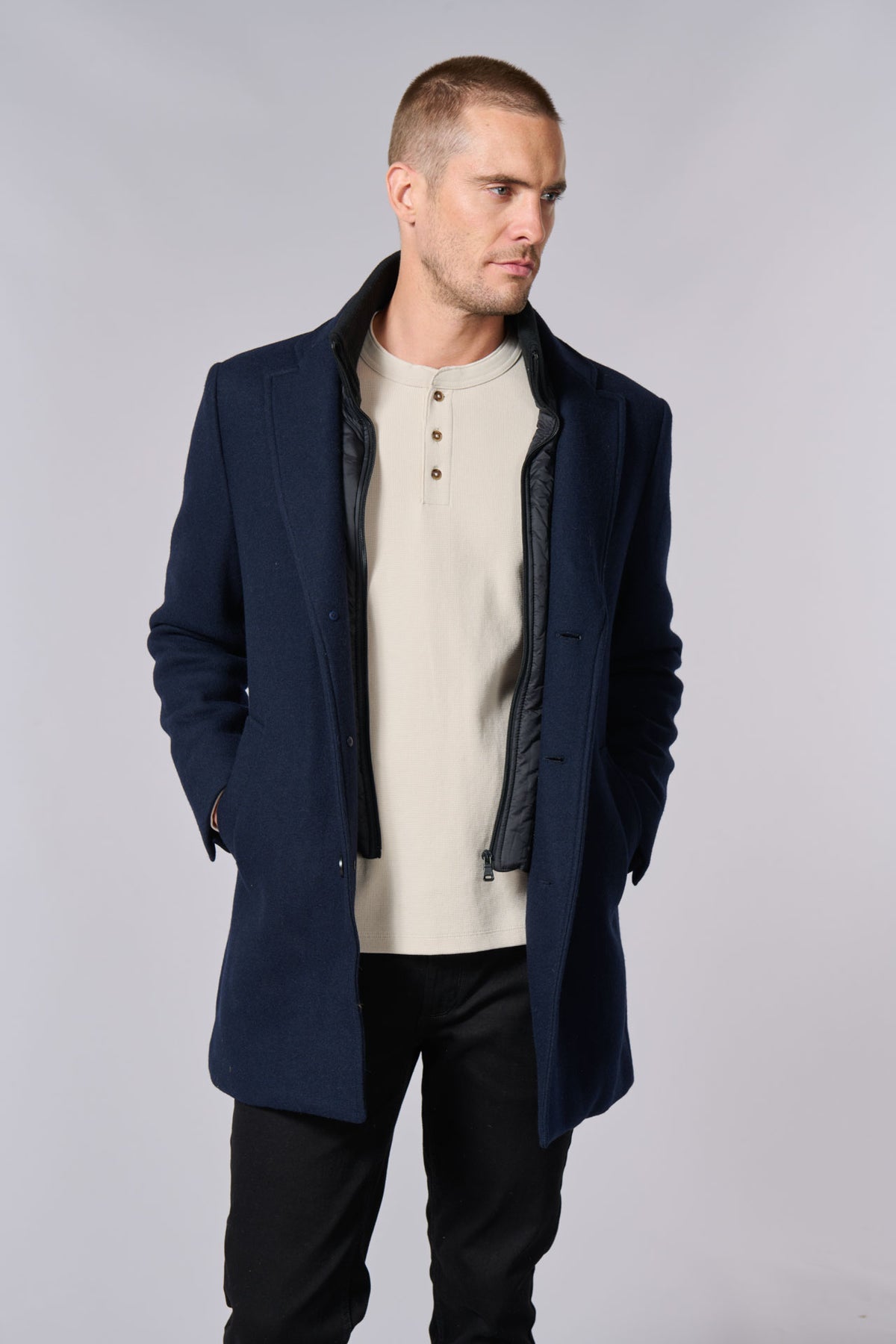 Manteau col tailleur Jerem vue 6