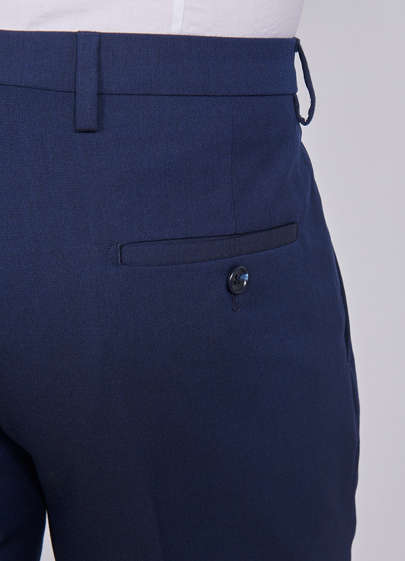 Pantalon de costume stretch Jerem, coupe ajustée, poches italiennes