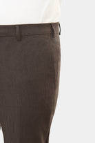 Jerem — Pantalon de costume stretch faux-uni discret