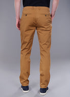 Pantalon, piqué de coton stretch Jerem, coupe droite, poches italiennes