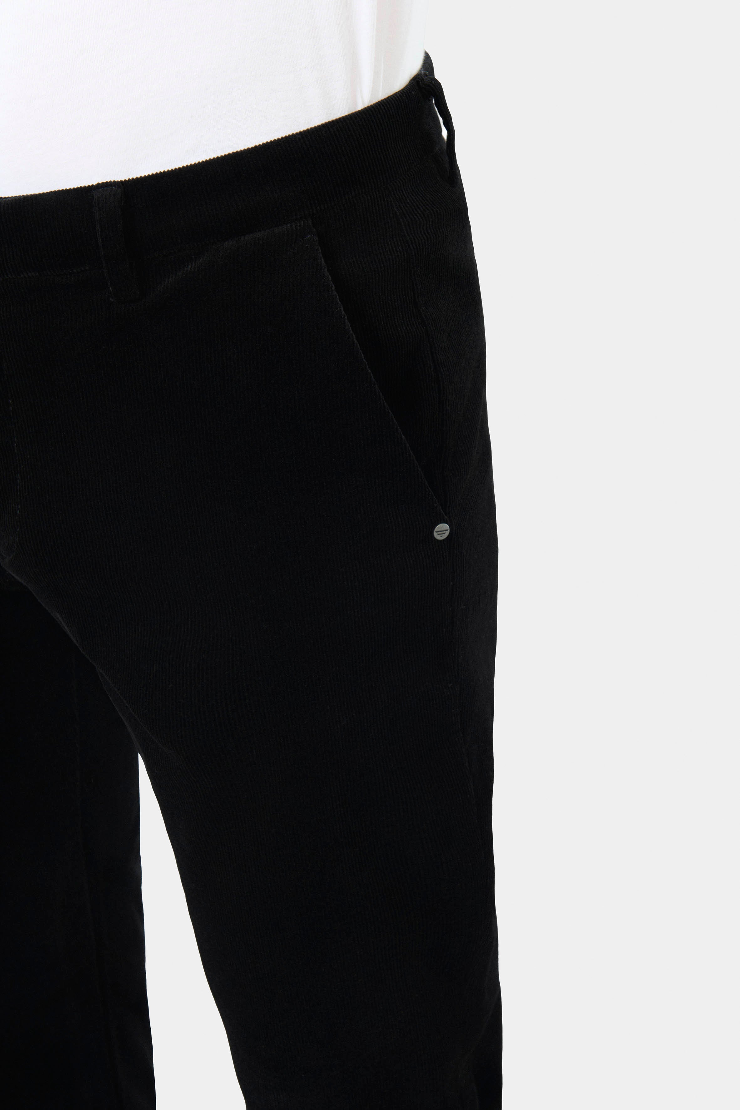 Pantalon minimaliste Jerem, ceinture sartoriale