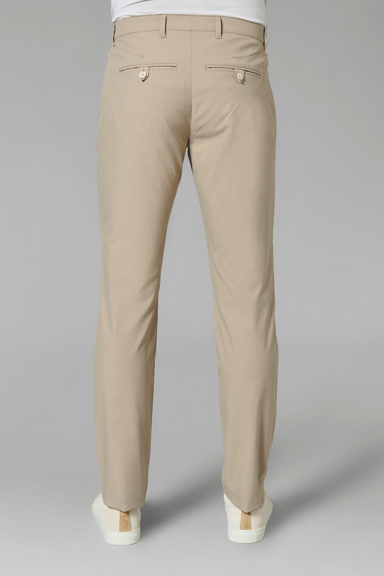 Pantalon performant, gabardine stretch Jerem, poches italiennes vue 6