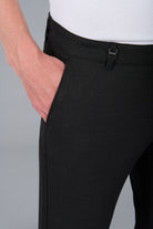 Pantalon de ville bi-stretch carreaux Jerem, coupe confortable, poches italiennes vue 8