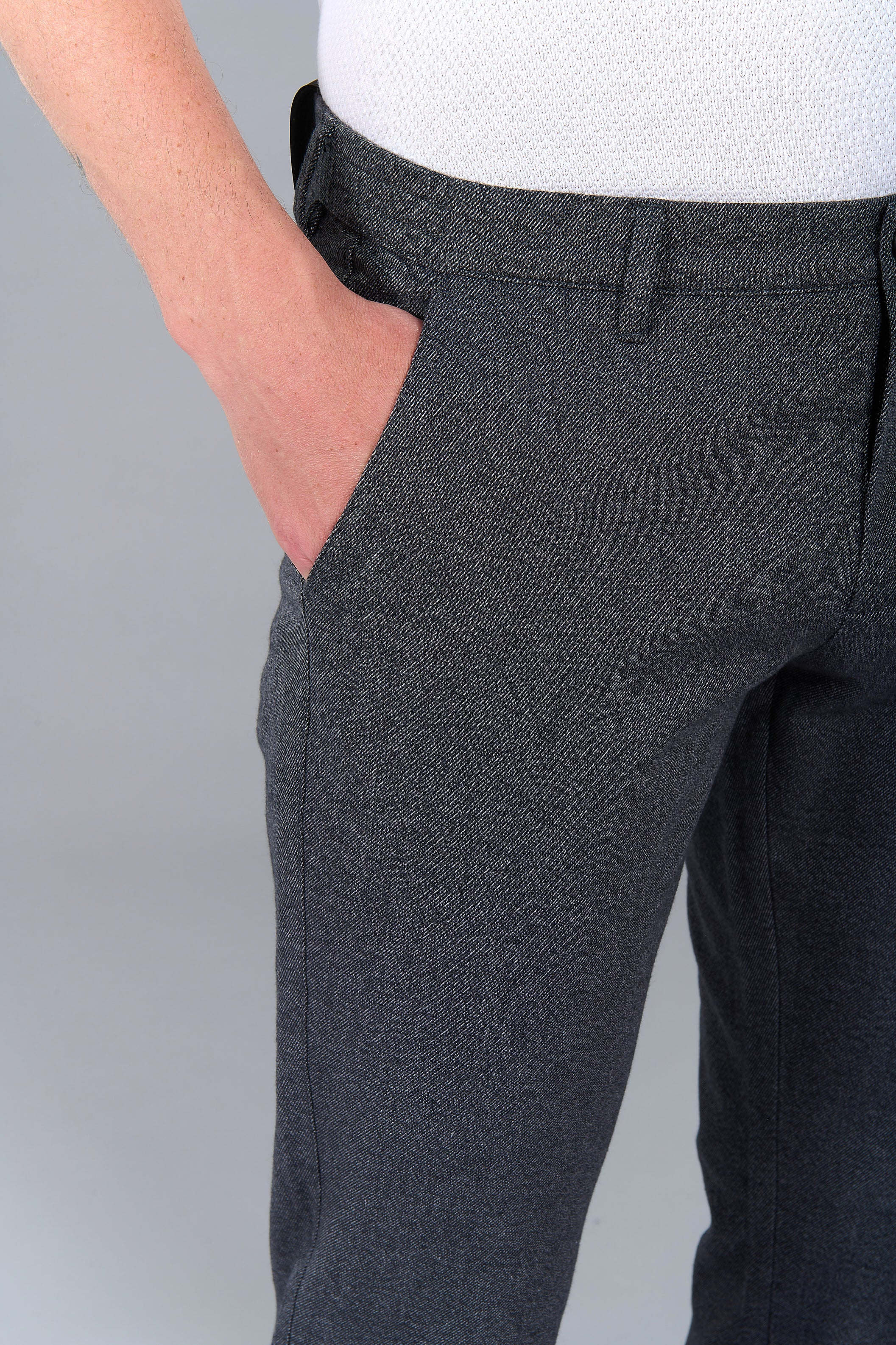 Pantalon élastiqué Jerem, poches italiennes