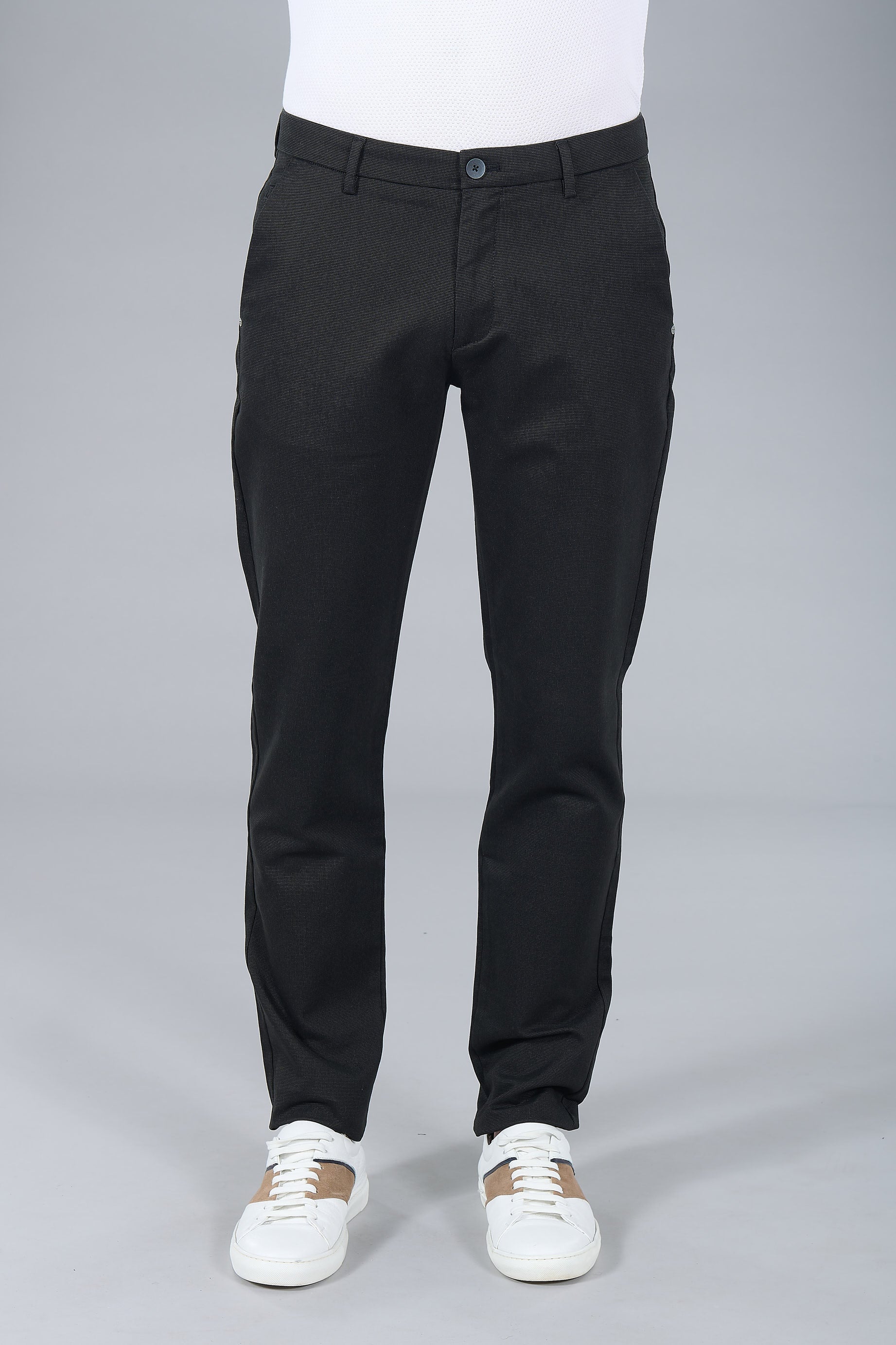 Pantalon minimaliste Jerem, coupe droite