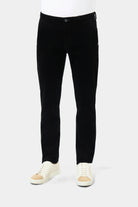 Velours côtelé — Pantalon minimaliste Jerem, ceinture sartoriale