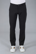 Pantalon de ville bi-stretch carreaux Jerem, poches italiennes, coupe confortable vue 7
