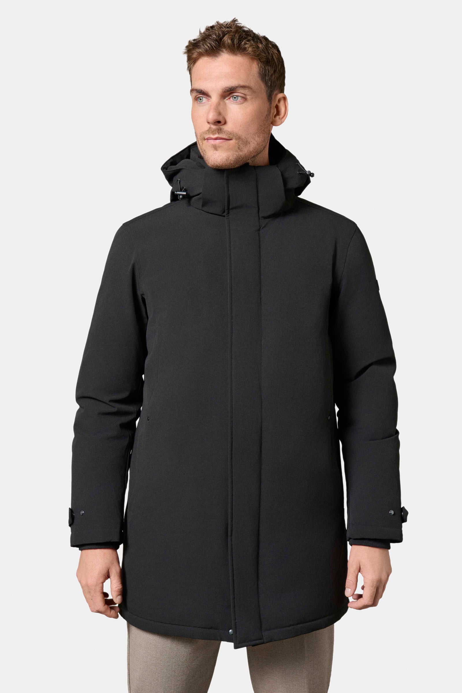 Parka capuche Masro Jerem, coupe confortable